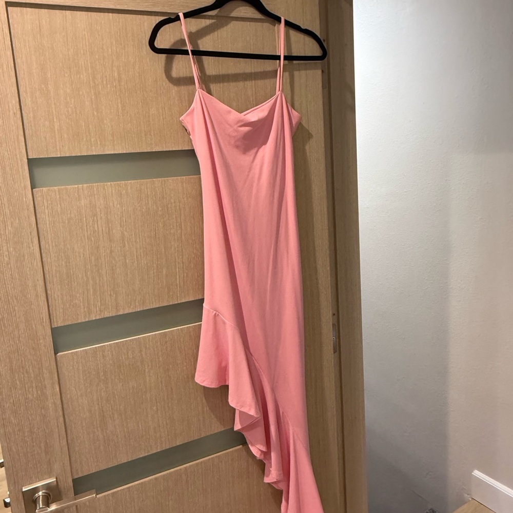 Revolve Pink Spaghetti Strap Dress